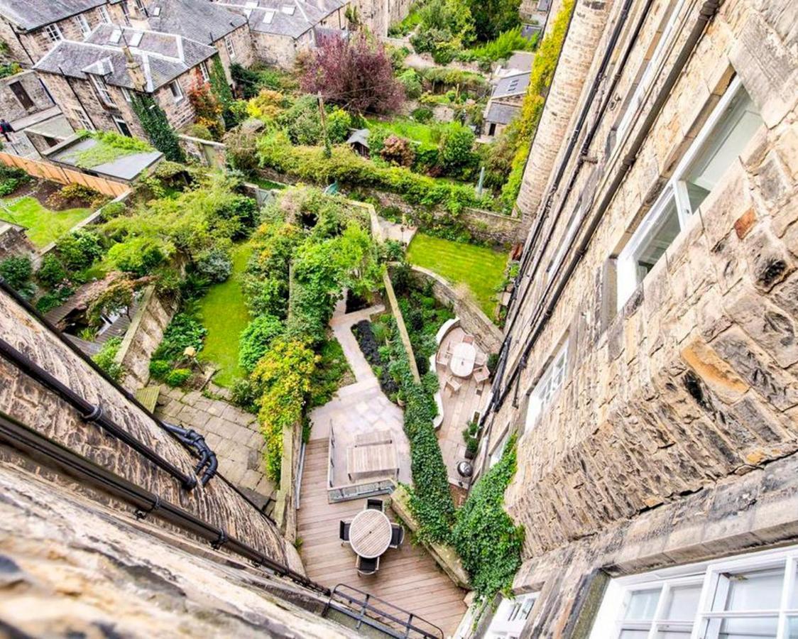 Beautiful City Centre Georgian 4 Bed Townhouse With Private Garden Edimburgo Exterior foto